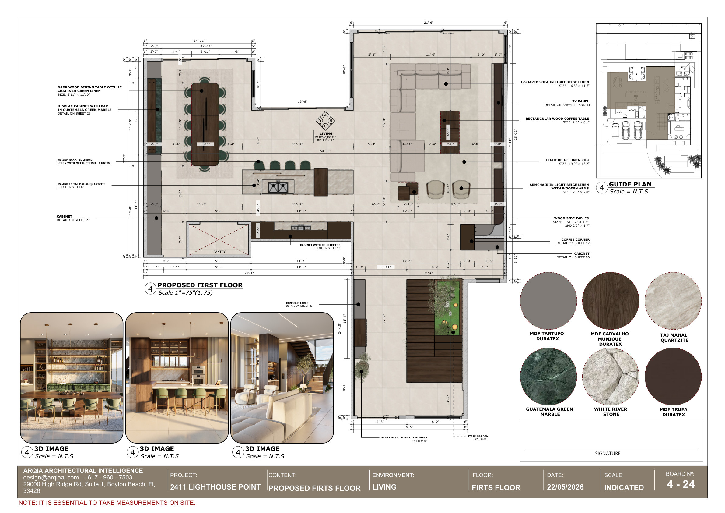 Kitchen & Living — detail board 4