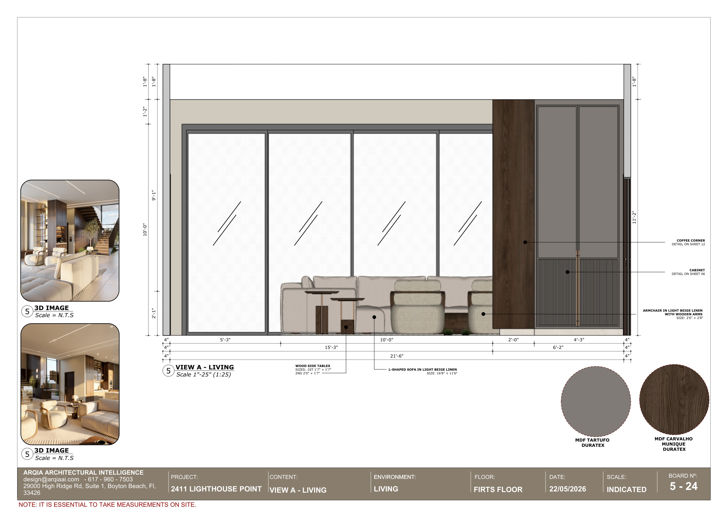 Kitchen & Living — detail board 5