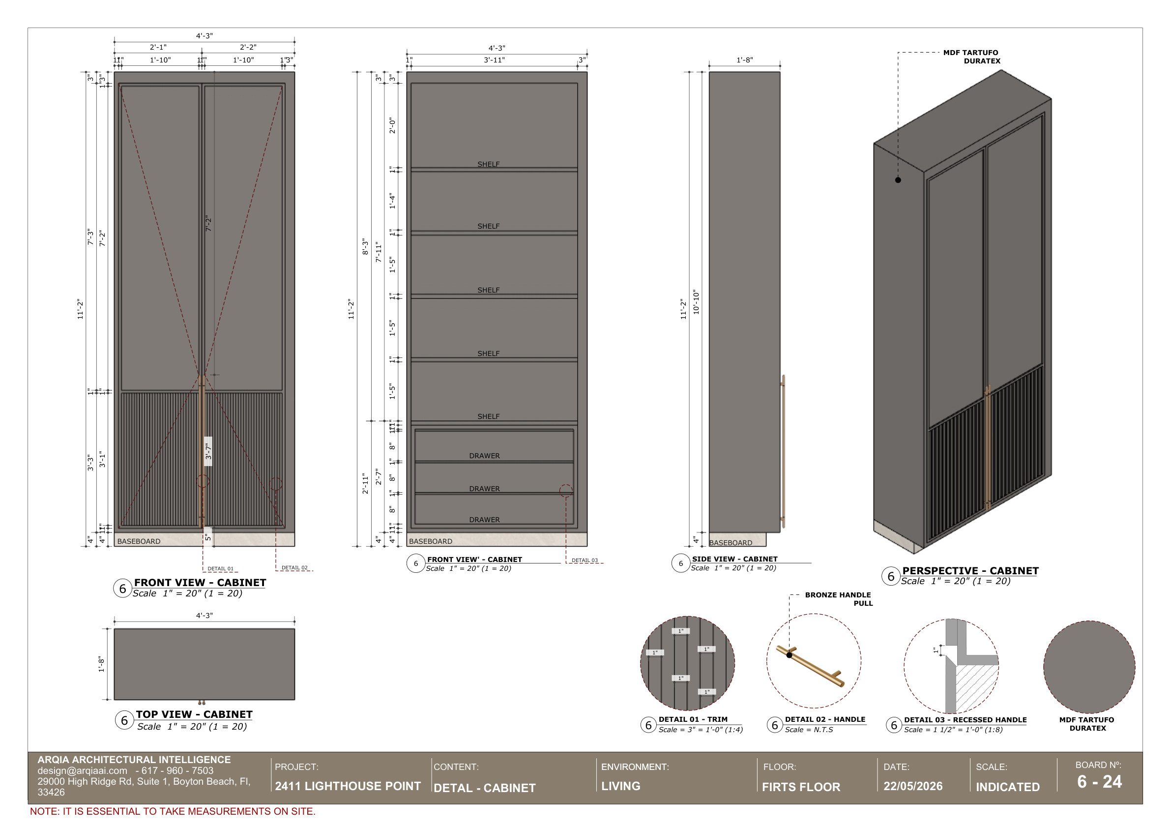 Kitchen & Living — detail board 6